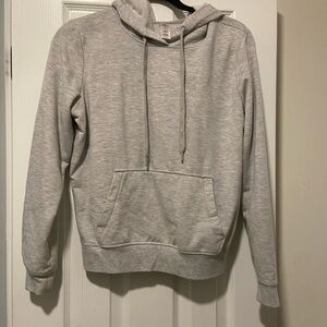 90 Degree By Reflex Light Gray Women's Hoodie